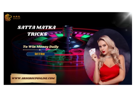 Most Trusted Satta Matka Tricks Provider