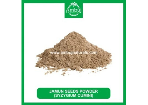 Jamun Seed Powder from Ambuj Naturals