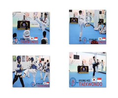 Students accurately and effectively execute Taekwondo kicks