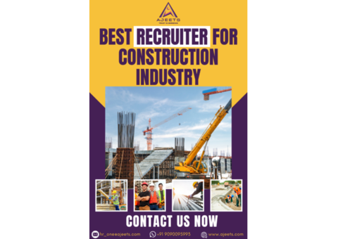 Looking for Best Recruiters in Construction Industry from India