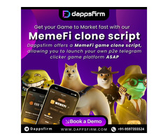 Start Your Own Telegram Crypto Game with MemeFi Clone Script