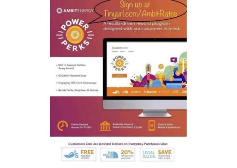 Save money on electricity bills and get rewards