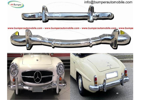 Mercedes 190 SL Roadster bumpers (1955-1963) by stainless steel