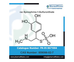 Discover High-Quality rac-Epinephrine-1-Sulfuronthiate