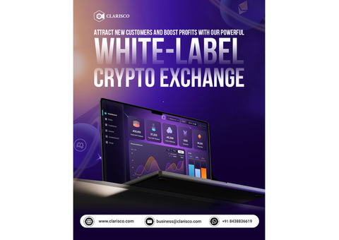 Attract new customers and boost profits | White Label Crypto Exchange