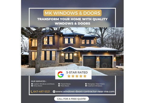 Innisfil's Best Window & Door Company “ 5 Star Google Rating!