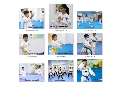Students build strength with Taekwondo and shape their future