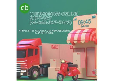 QuickBooks Online Support (+1-844-397-7462)