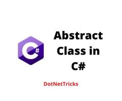 Abstract Class in C# - DotNetTricks