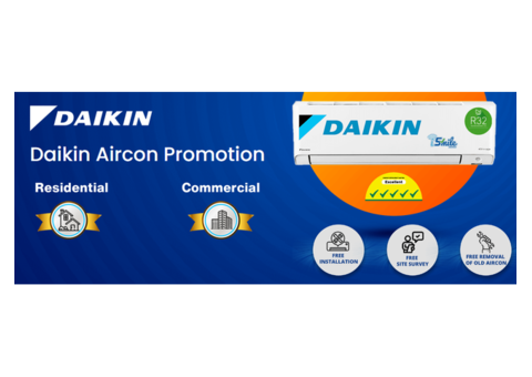 Daikin Aircon Promotion