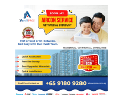 Aircon service in Boon lay