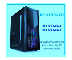 Custom gaming PC with NVidia 4GB GT 1030 graphics