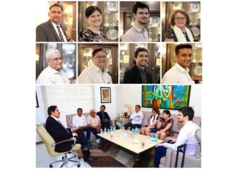 Delegation from European Union Met Global Green Ambassador Sandeep