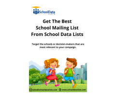 Buy School Email Addresses in US - Flat 25% Discount