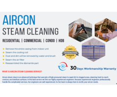 Aircon Steam Cleaning Service