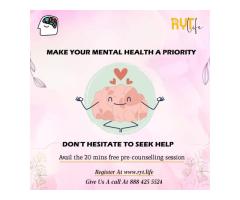 mental health therapist in bangalore | Ryt Life