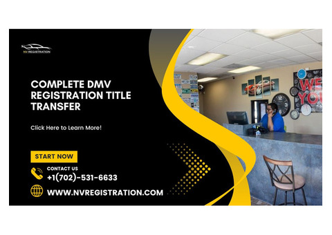 DMV Registration Title Transfer Checklist - Get Started Today!