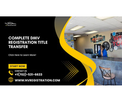 DMV Registration Title Transfer Checklist - Get Started Today!