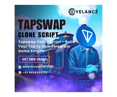 TapSwap Clone Script Create a High ROI Tap-to-Earn Game like TapSwap