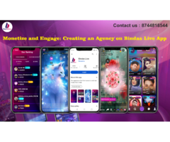 Create Your Agency and Monetize Creativity with Bindas Live App !