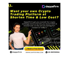 Crypto Exchange App Clone Script - Quick Launch ,High Profit Potential