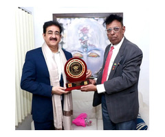 Sandeep Marwah Honoured as Global Green Ambassador