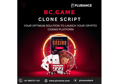 Bc.game clone script  - For Speedy launch of crypto casino platform