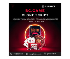 Bc.game clone script  - For Speedy launch of crypto casino platform