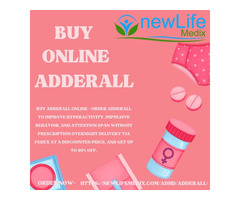 Adderall Online Medication