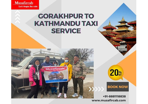Gorakhpur to Kathmandu Taxi Service