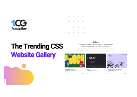 The Trending CSS Website Gallery