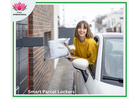 Smart parcel lockers sustainable and safe pick-up points
