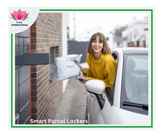 Smart parcel lockers sustainable and safe pick-up points