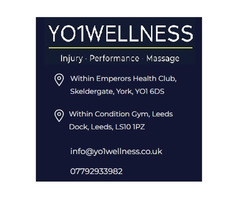 Contact us for Physio Therapy York and Leeds