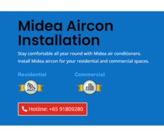 Midea Aircon Installation