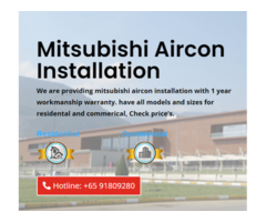 Mitsubishi Aircon Installation