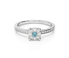 Designer Range of Aquamarine Engagement Rings in UK