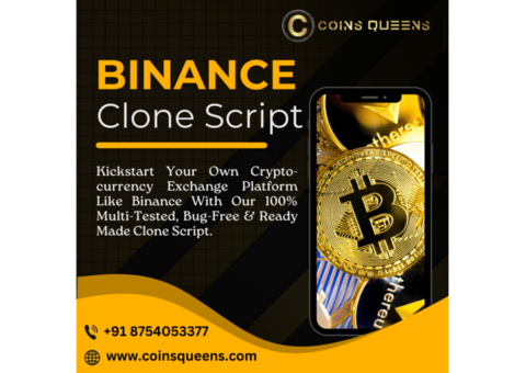 Launch Your Crypto Exchange with Binance Clone Script!