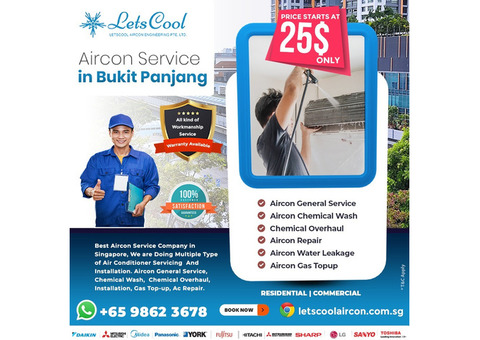 Aircon service & repair in Bukit Panjang