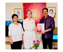 Sandeep Marwah Invited by Brahma Kumaris in Baku