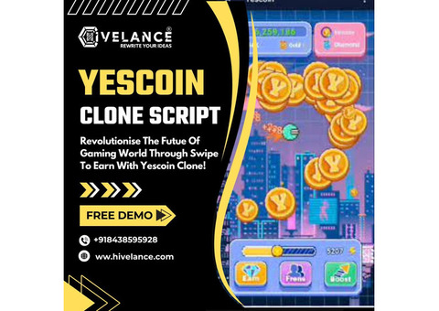 Yescoin clone script: Launch your own swipe to earn game