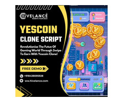 Yescoin clone script: Launch your own swipe to earn game