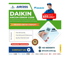 Daikin Aircon Error code