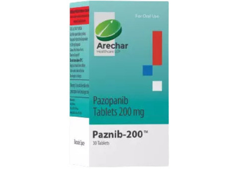 Pazopanib Tablet 200mg Up To 10% Off