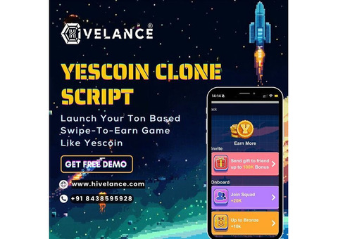 Yescoin clone script Swipe Your Way to Riches !