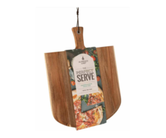 Alfresco Chef Wooden Pizza Peel & Serving Board