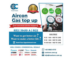 Aircon gas top up