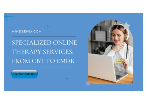 Specialized Online Therapy Services: From CBT to EMDR