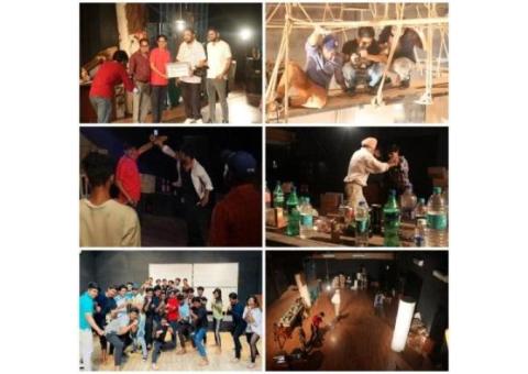 Stunt and Action Workshop by Parvez Khan for Students of AAFT
