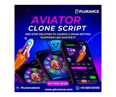 Aviator Clone Script - Opt Choice To Start a Crypto Crash Game